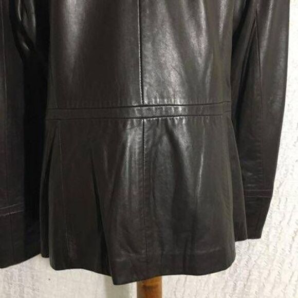 Avanti VTG  Dark Brown Leather Jacket Size Large - Picture 7 of 12